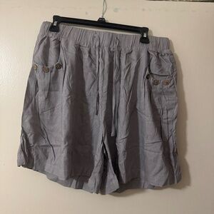 Grey shorts NWOT